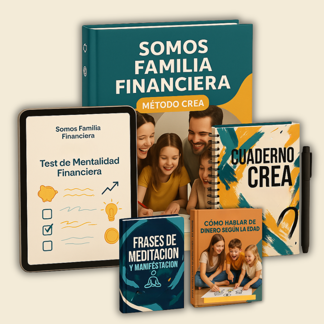 Somos Familia Financiera: Método CREA + 4 Bonus de Regalo